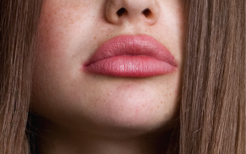 Why does lip filler migrate above the lip?
